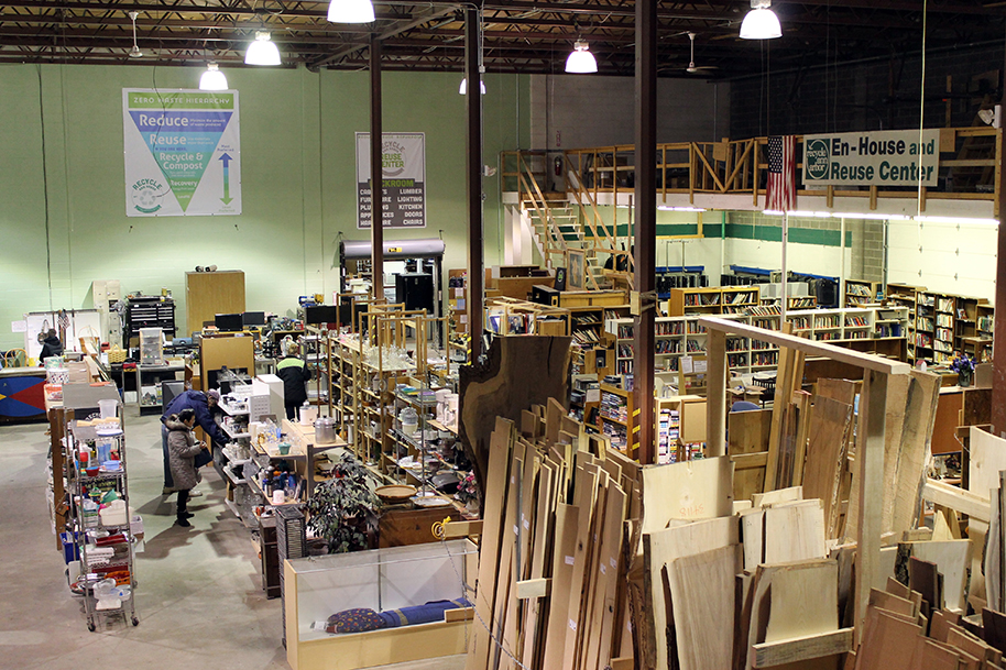 The Recycle Ann Arbor Reuse Center has closed. The Recycle Ann Arbor Reuse Center has closed.