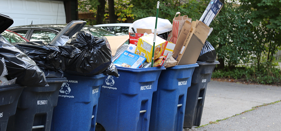 If You're Putting Garbage Bags in Your Recycling Bin, You're Doing